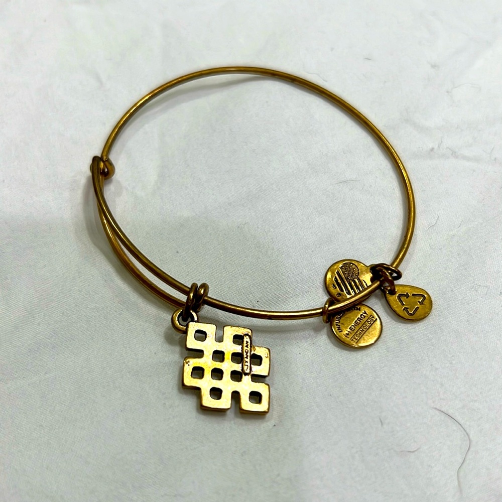 ALEX AND ANI ENDLESS KNOT BRACELET IN RAFAELIAN GOLD!AUTHENTIC!